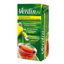 Herabata Verdin Fix Wspomagający Układ Trawienny (20 torebek)