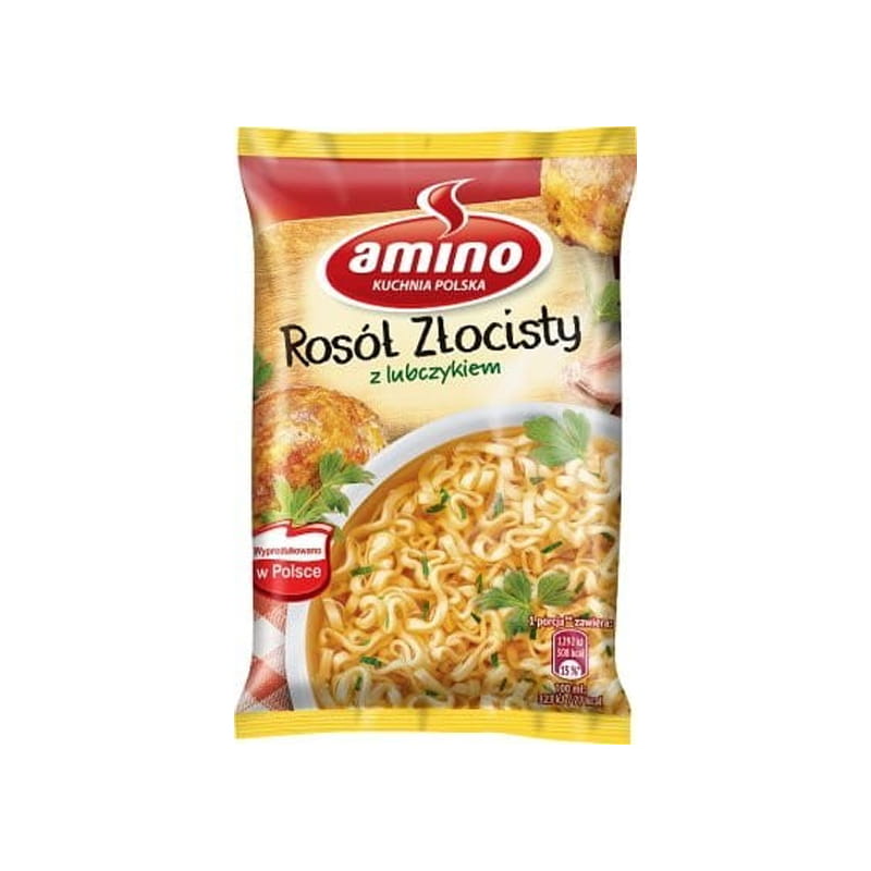 Amino Zupa błyskawiczna rosół złocisty z lubczykiem
