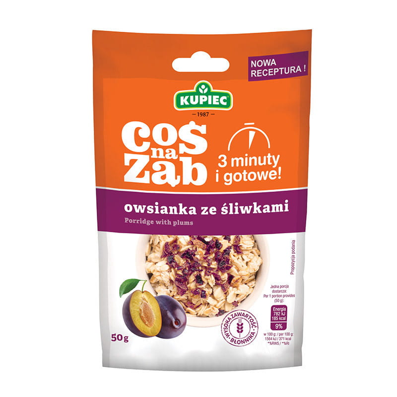 Kupiec Owsianka ze Śliwkami 50G