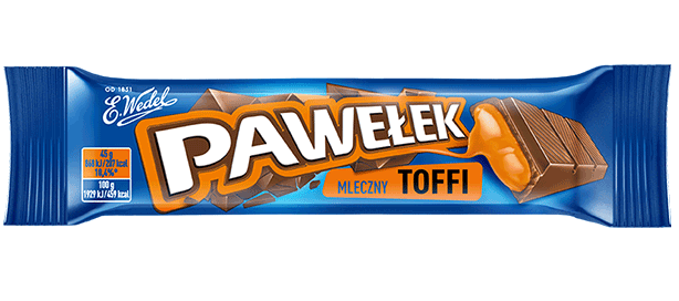 Baton Pawełek Toffi 45G Wedel
