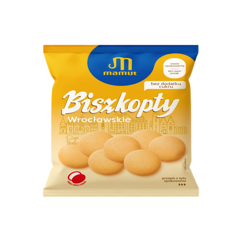 Biszkopty Mamut bez cukru