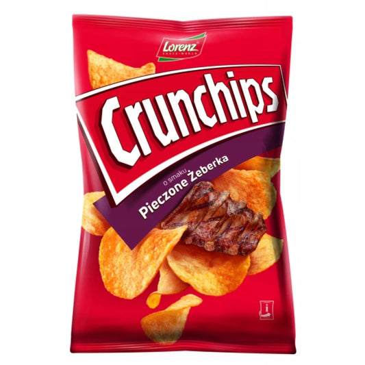 Chipsy Crunchips Pieczone Żeberka 140G
