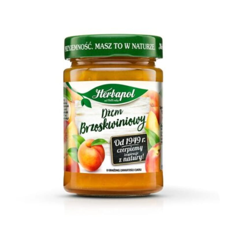 Dżem brzoskwiniowy Herbapol 280g