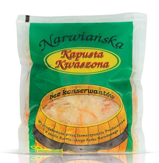 Kapusta kwaszona Narwiańska 1KG Folia