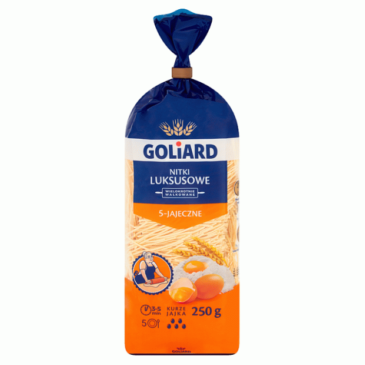 Makaron Goliard Nitka Luksusowa 250G
