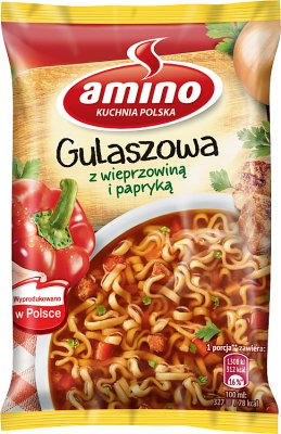 Zupa Błyskawiczna Amino Gulaszowa 59G