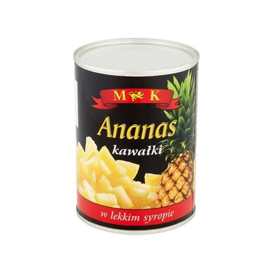 Ananas MK Kawałki w Lekkim Syropie 565G
