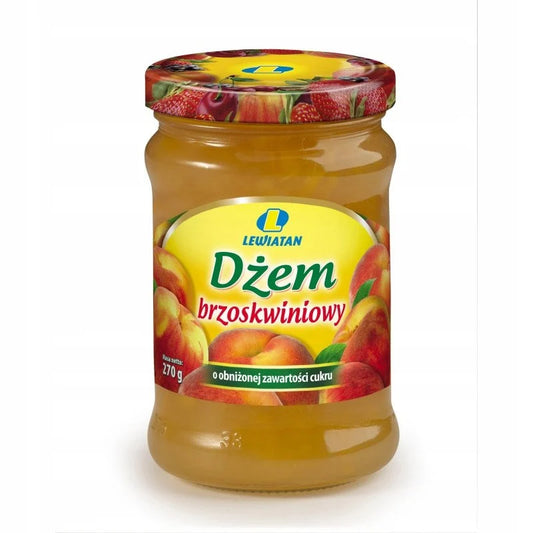 Dżem Brzoskwiniowy Lewiatan 270G